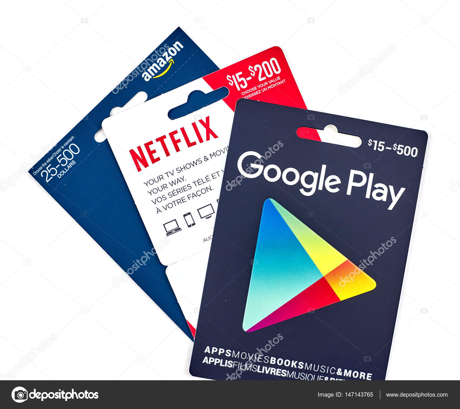 Carte cadeaux de Netflix image stock éditorial. Image du illustration -  112757804