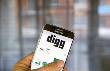 Samsung S7 Digg app.