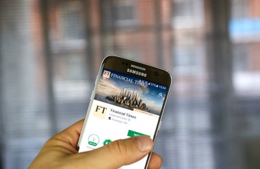 Samsung S7 Financial Times android uygulaması