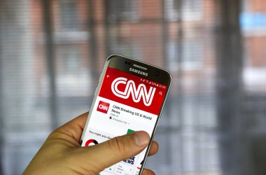 CNN app Android telefon
