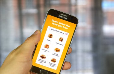 McDonald's Samsung S7 android uygulaması