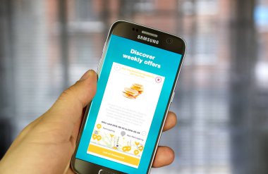 McDonald's Samsung S7 android uygulaması