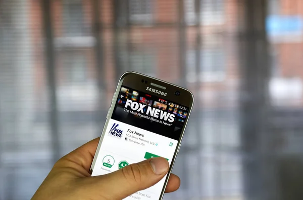 FOX Nouvelles app sur Samsung S7 — Photo