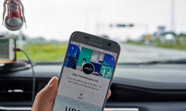 Samsung S7 Uber uygulaması