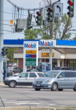 Mobil benzin istasyonu gaz fiyatları ile