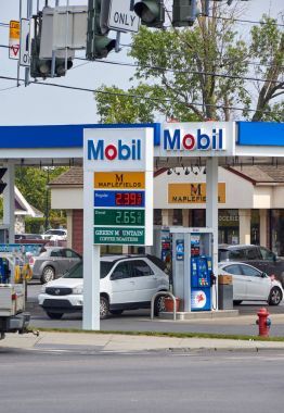 Mobil benzin istasyonu gaz fiyatları ile