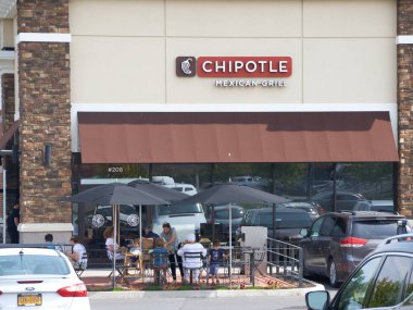 Chipotle restoran ve logosu.