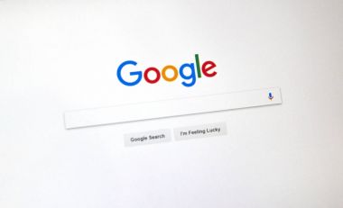 Google ABD arama sayfası.