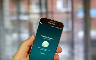 Samsung ekran Whatsapp mobil uygulama