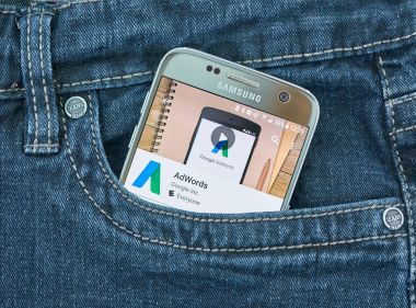 Google Adwords mobil uygulama.
