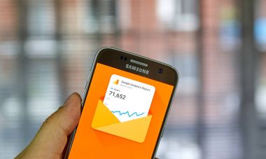 Google Analytics mobil uygulama.