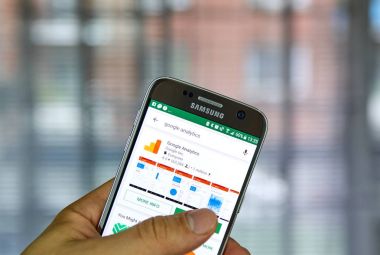 Google Analytics mobil uygulama.