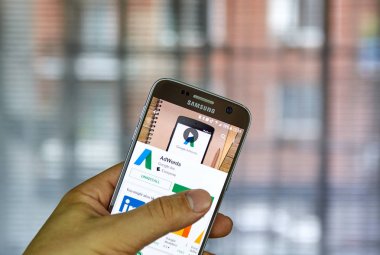 Google Adwords mobil uygulama.