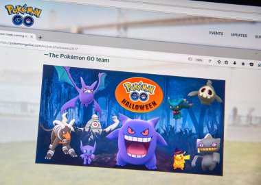 Pokemon git eve Halloween sayfa