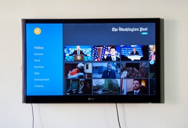 Washington Post Lg TV.