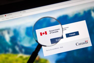 Kanada hükümeti resmi web sayfası
