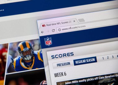 NFL puanları bağlantı ile resmi web sitesi.