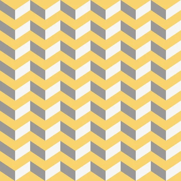 Soyut sorunsuz chevron desen gri, altın ve beyaz renkte. Vektör.