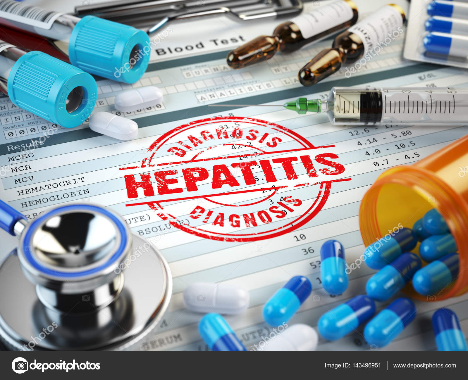Hepatit için kan testi Hepatit için kan testi