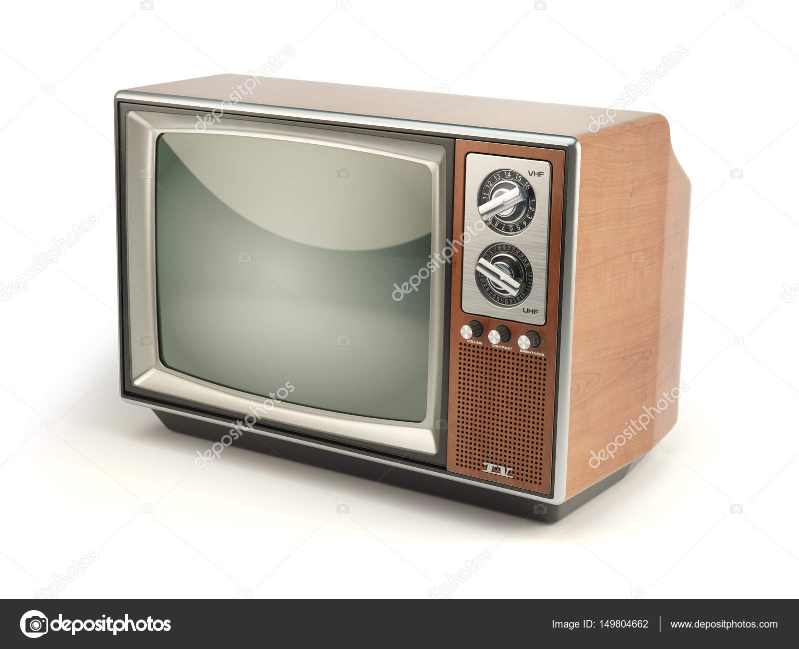 vintage tv set