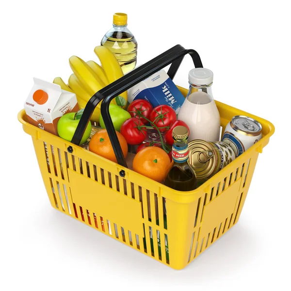 Grocery basket Stock Photos, Royalty Free Grocery basket Images