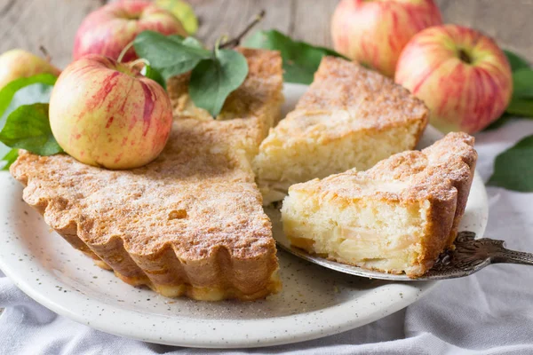 Apple cake and the apples