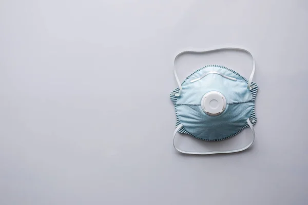 Protection Mask Prevent Corona Covid Virus Infection Sample Text Place Stock Picture
