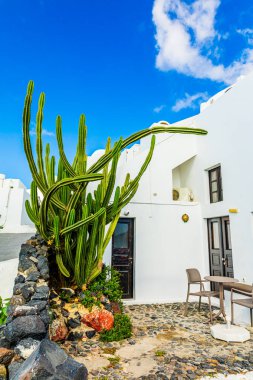 Santorini, Yunanistan 'daki eski kapı