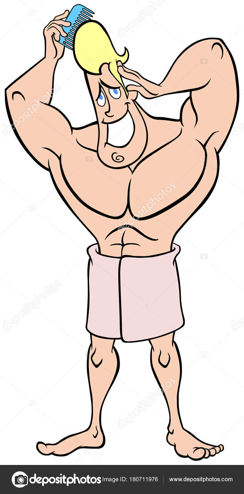 Muscle man blond Vector Art Stock Images | Depositphotos Muscle man blond Vector Art Stock Images | Depositphotos