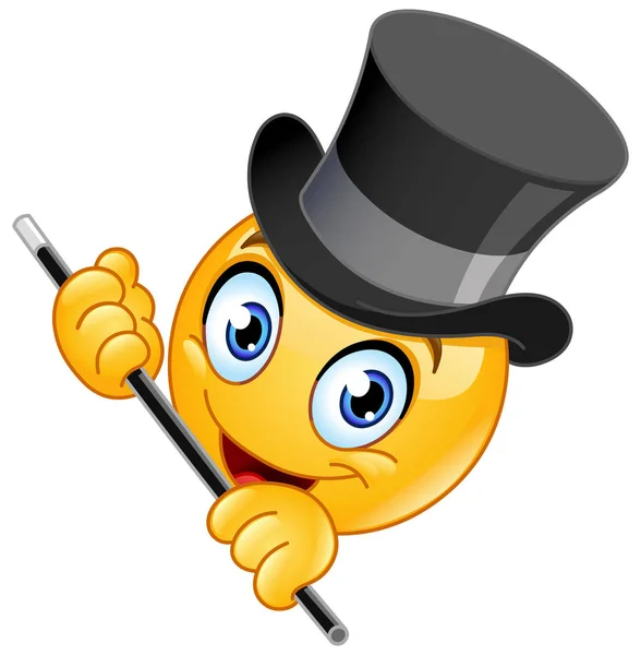 Tapdanser emoticon — Stockvector