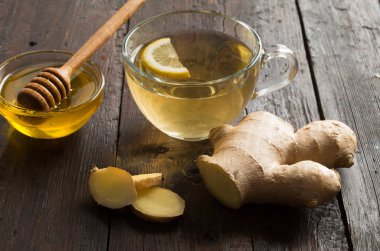 Naneli ve limonlu zencefilli çay