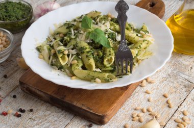 Penne pesto makarna 