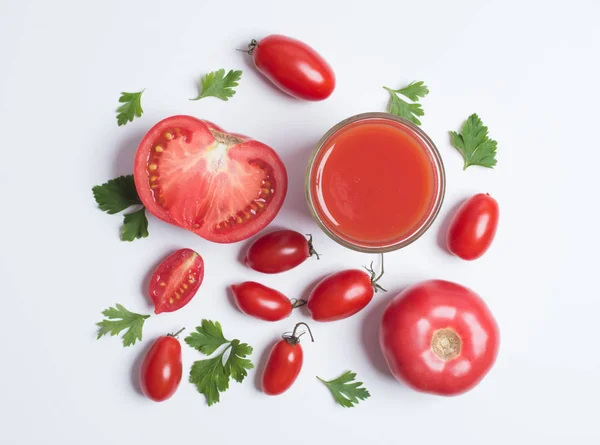 Różne pomidory — Zdjęcie stockowe