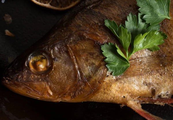 Gebratener Fisch — Stockfoto