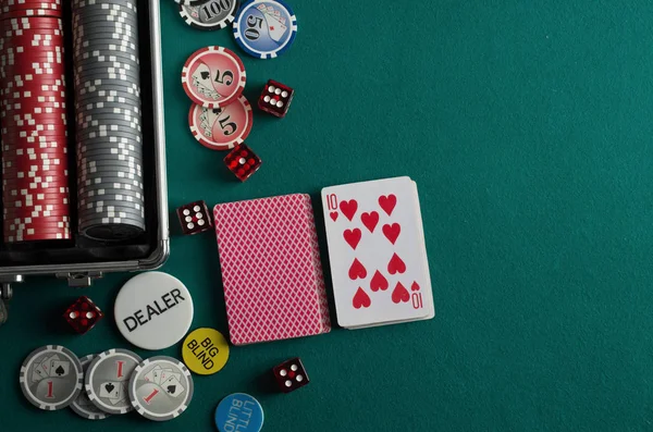 Jetons de poker — Photo