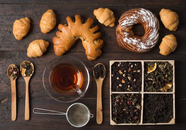 Chá e Pastagens — Fotografia de Stock