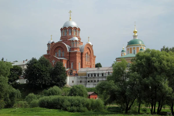 Famous Hotkov monastery, Russia — Stock Photo, Image