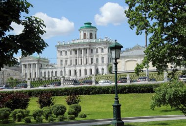 Rusya, Moskova 'da Kremlin yakınlarındaki ünlü tarihi Paşkov evi