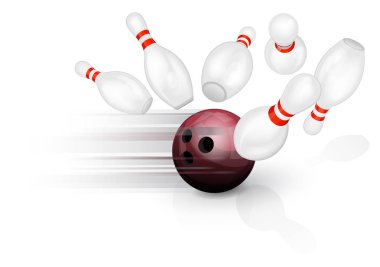 Bowling topu lobutlara çarpıyor.