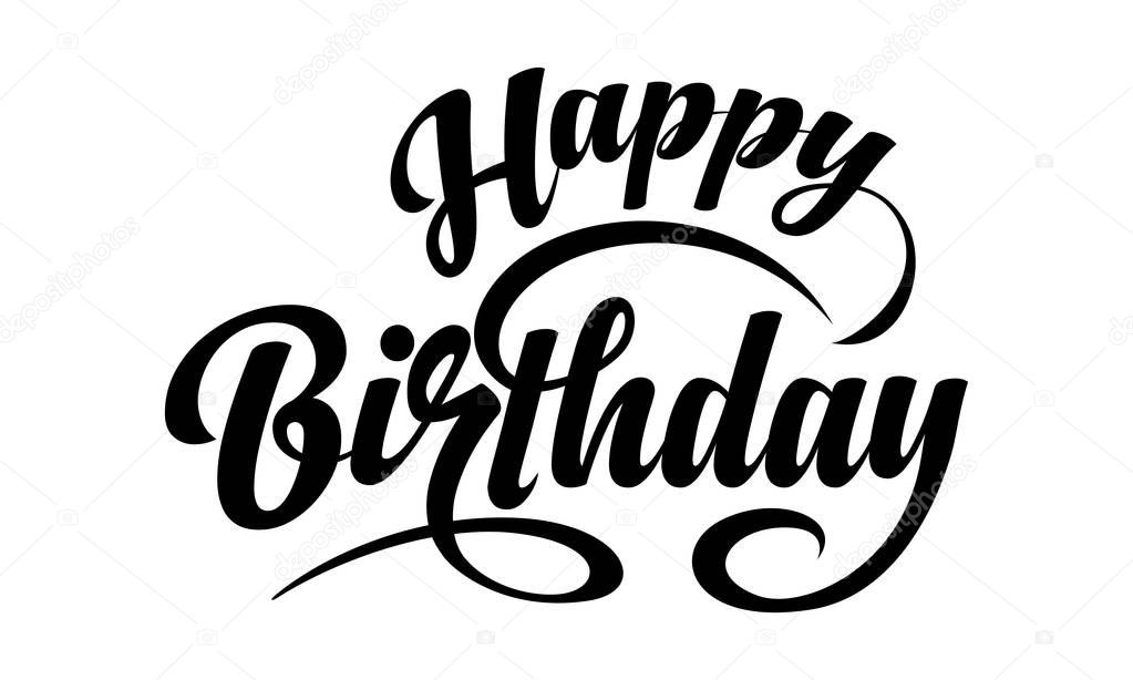 Download Happy Birthday text — Stock Vector © Zybr78 #179506244