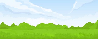 Kırsal yaz manzarası