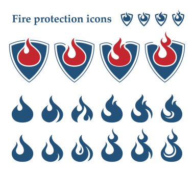 Yangın koruma simgeler