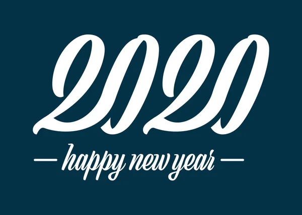 Feliz año nuevo 2020 — Archivo Imágenes Vectoriales