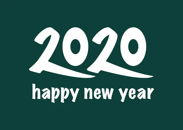 Feliz año nuevo 2020 — Archivo Imágenes Vectoriales