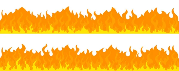 Межі рами вогню — стоковий вектор