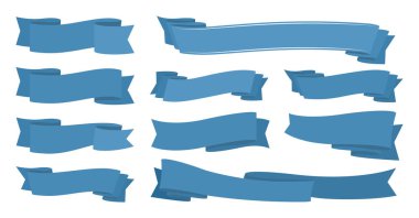 Mavi kurdeleler hazır.