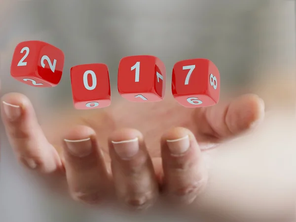 Año Nuevo 2017 — Foto de Stock