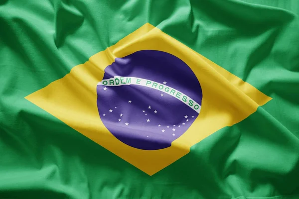 Drapelul Braziliei — Fotografie, imagine de stoc