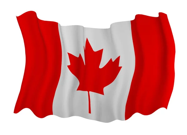 Flag of canada — Stock Photo, Image