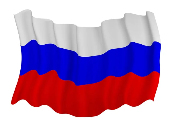 Flag of russia — Stock Photo, Image